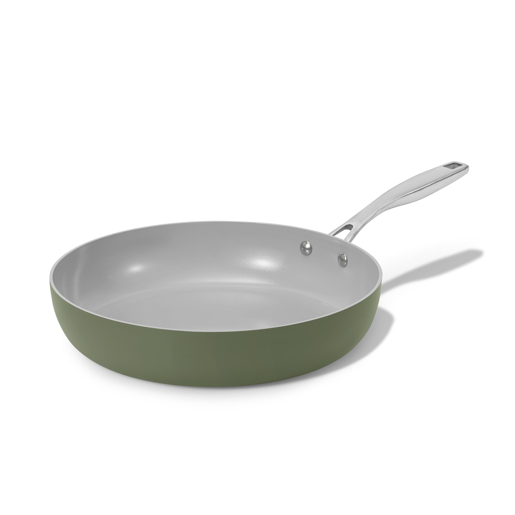 Nepřilnavá pánev Vital s keramickým povrchem Ø 28 cm olivově zelená 28 cm / Olivově zelená