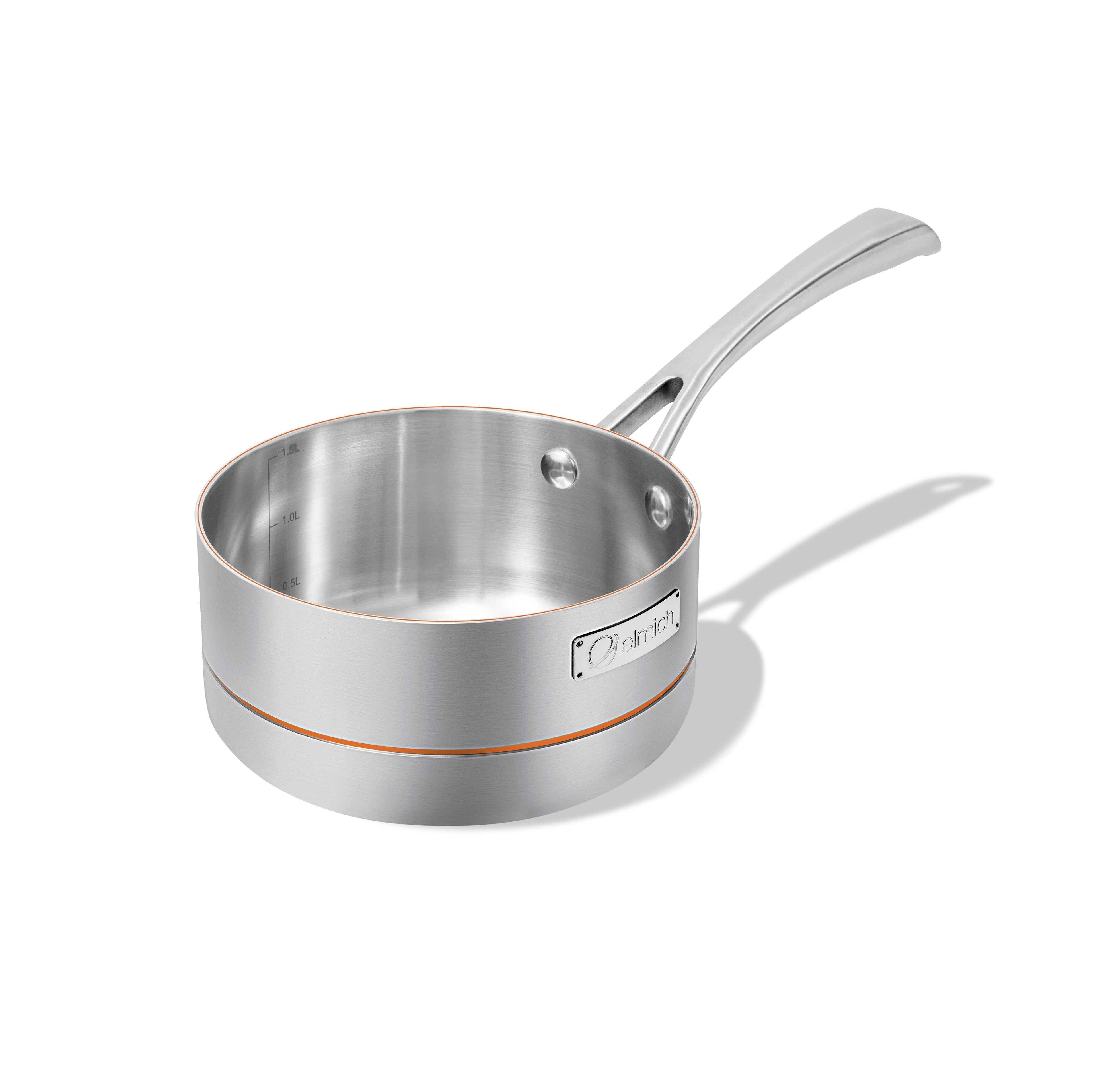 Nerezový rendlík Penta Copper s měděným jádrem pětivrstvá ocel Ø 16 cm (1.5L) 16 cm (1.5 L)