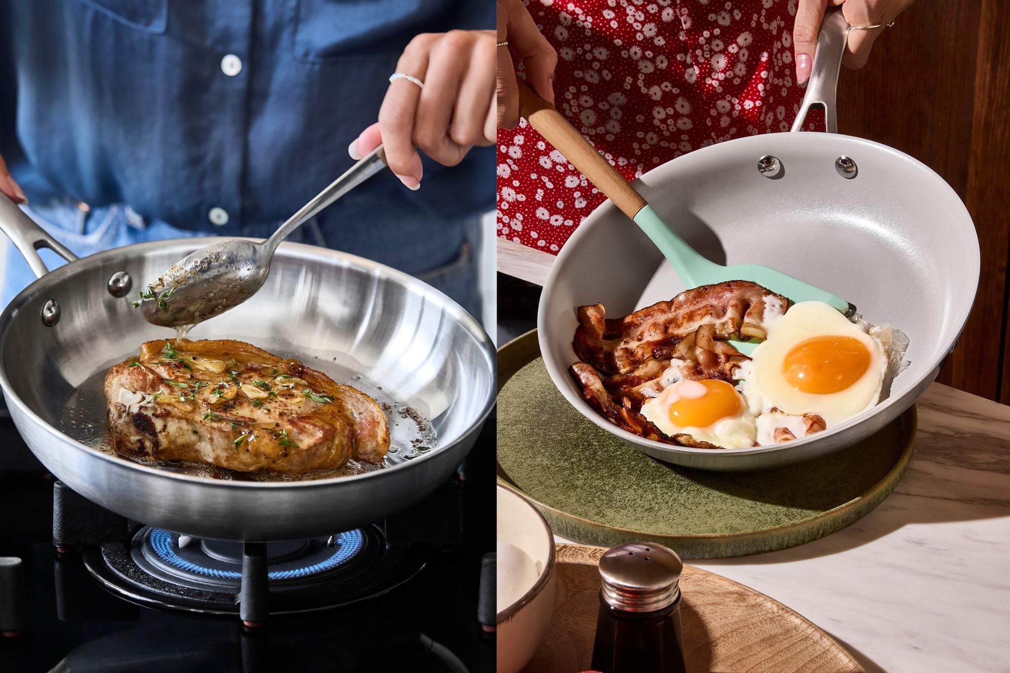 Blesková akcia 15% na nerezové panvice