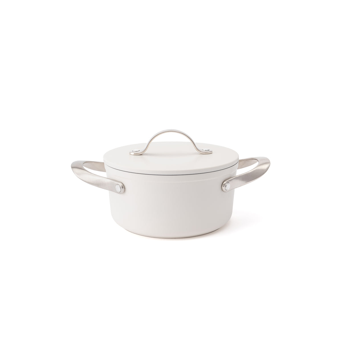 Nepriľnavý keramický hrniec Zen Ø 18 cm – krémovobiela
