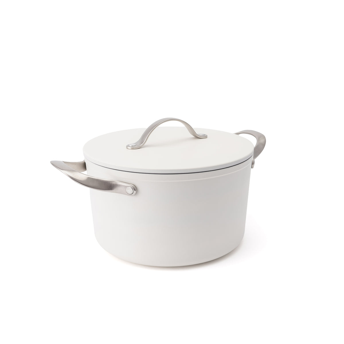 Nepriľnavý keramický hrniec Zen Ø 24 cm – krémovobiely