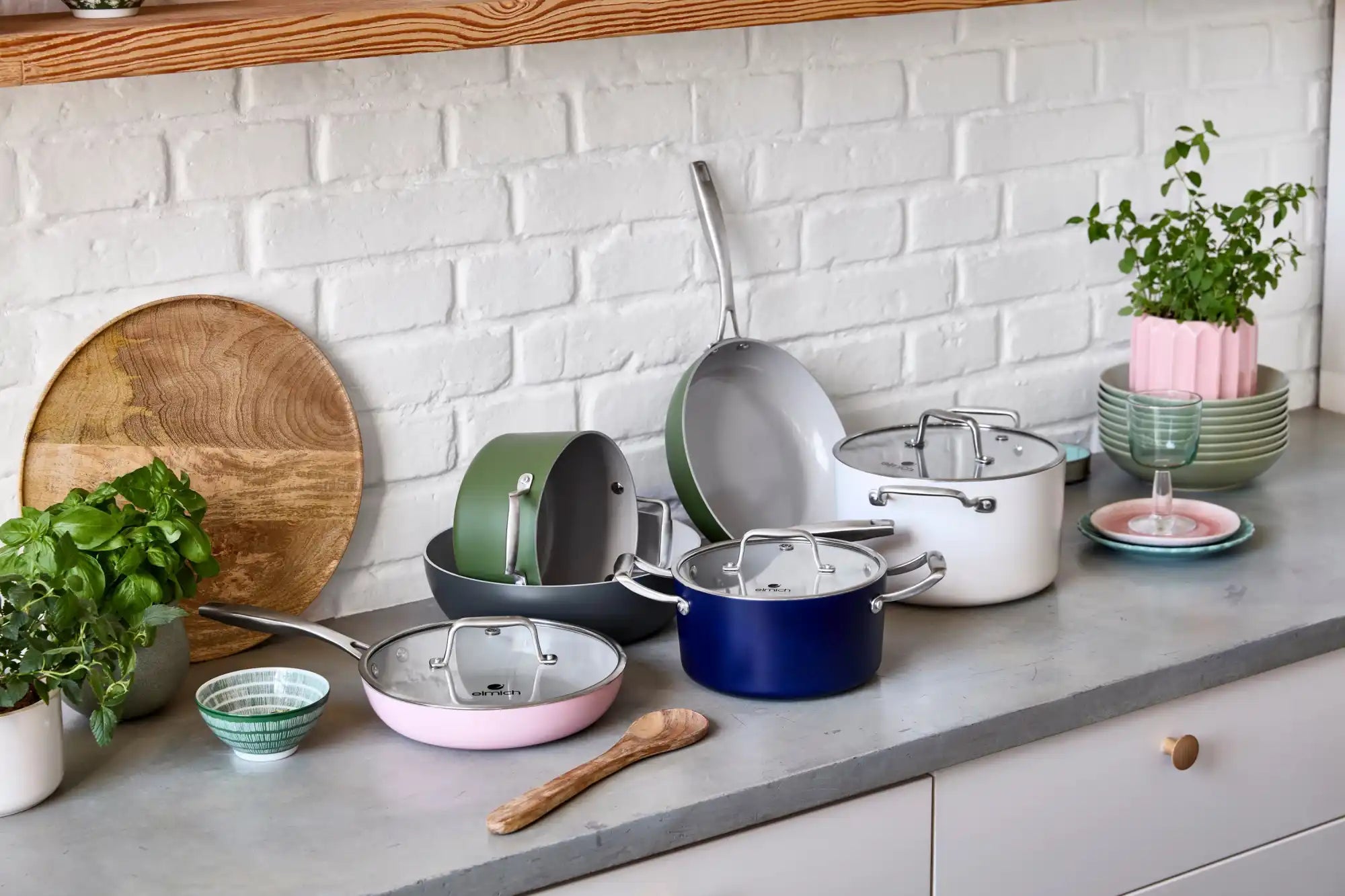 Rodinná sada keramického nádobí Vital 4ks