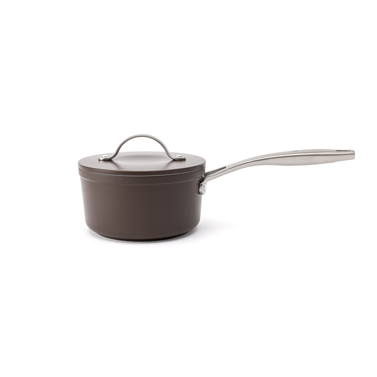 Nepriľnavý keramický rajnica Zen Ø 16 cm – hnedá