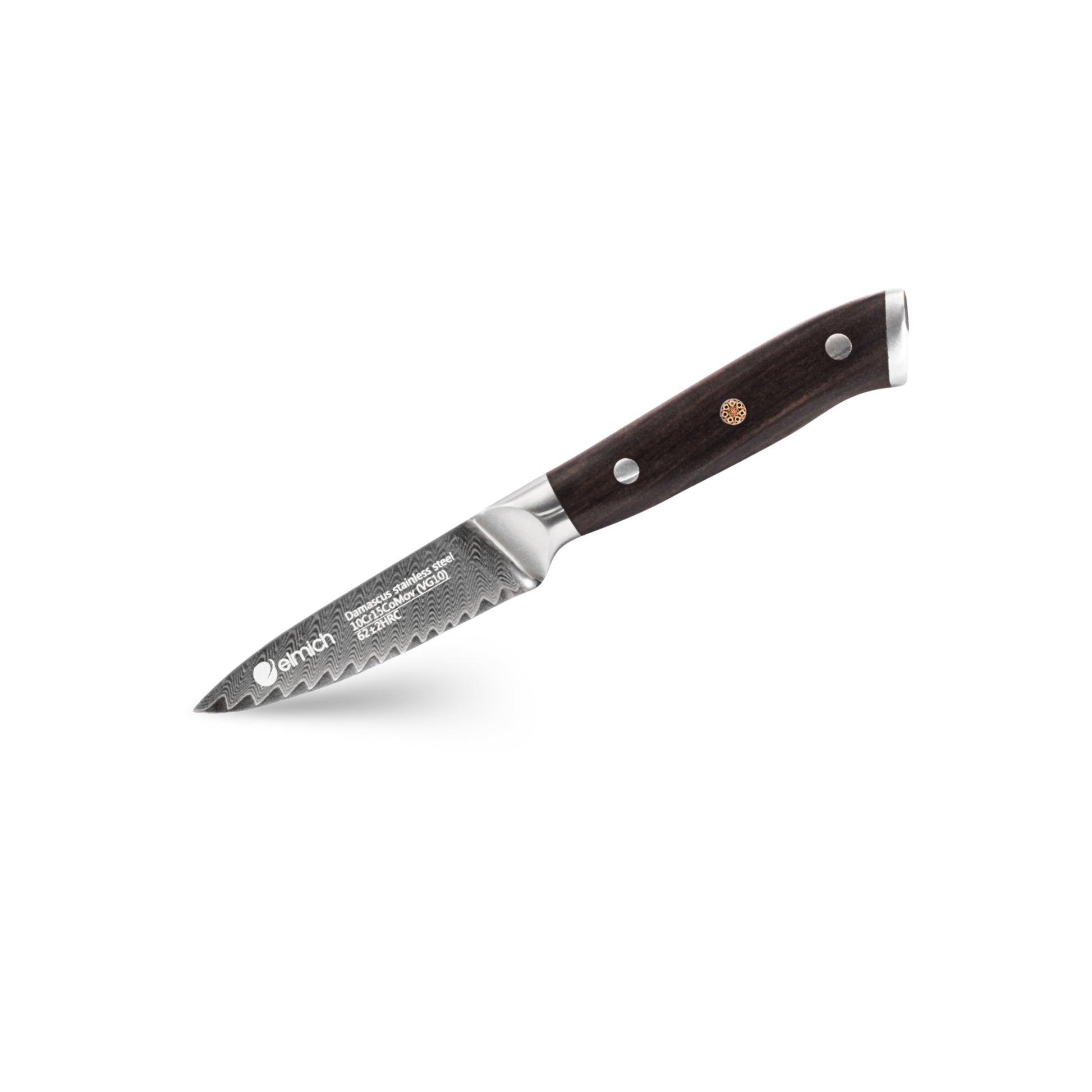 Loupací nůž z damaškové oceli 9 cm - Nože