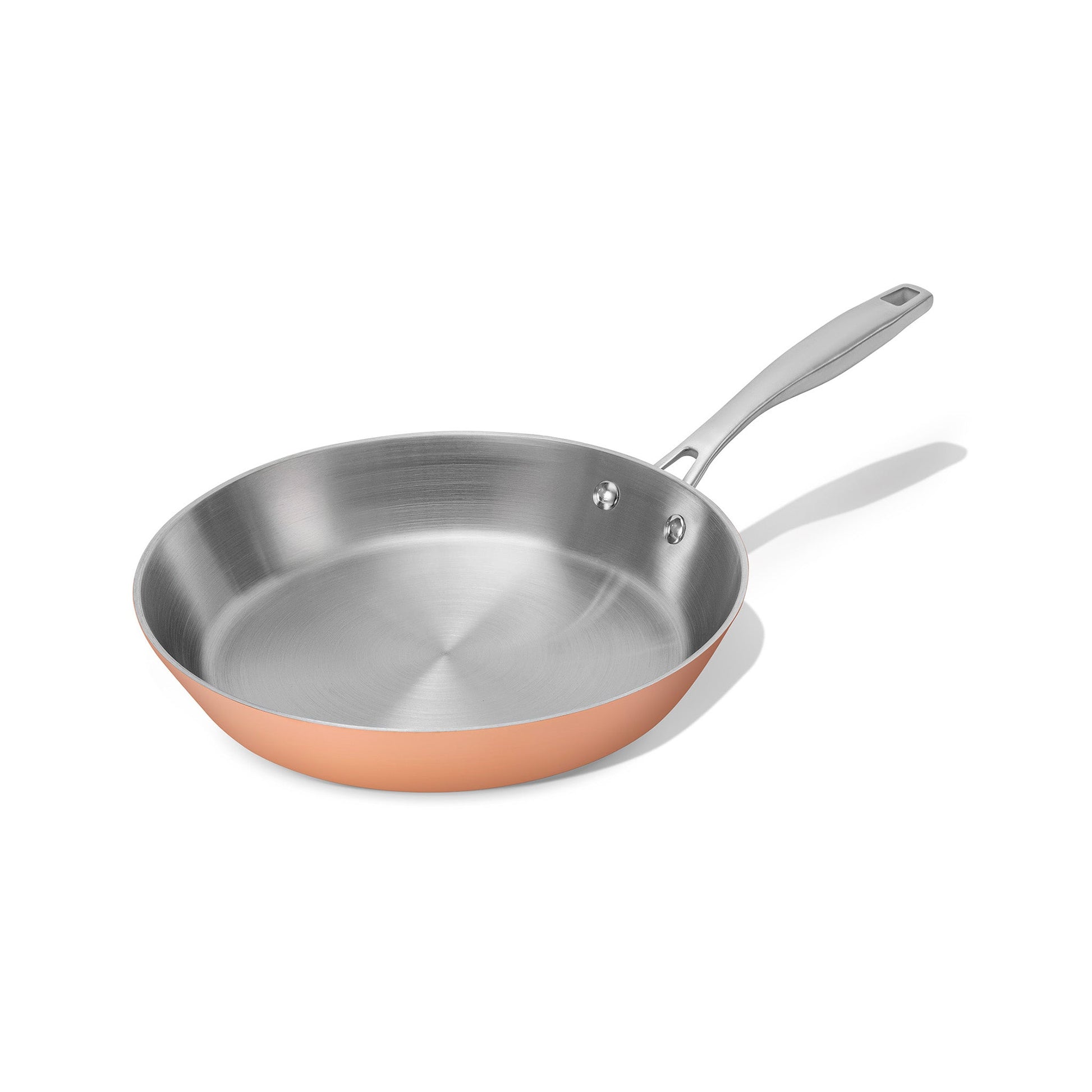 Měděná pánev Tria Copper v kombinaci s třívrstvou nerezovou ocelí Ø 26 cm 26 cm