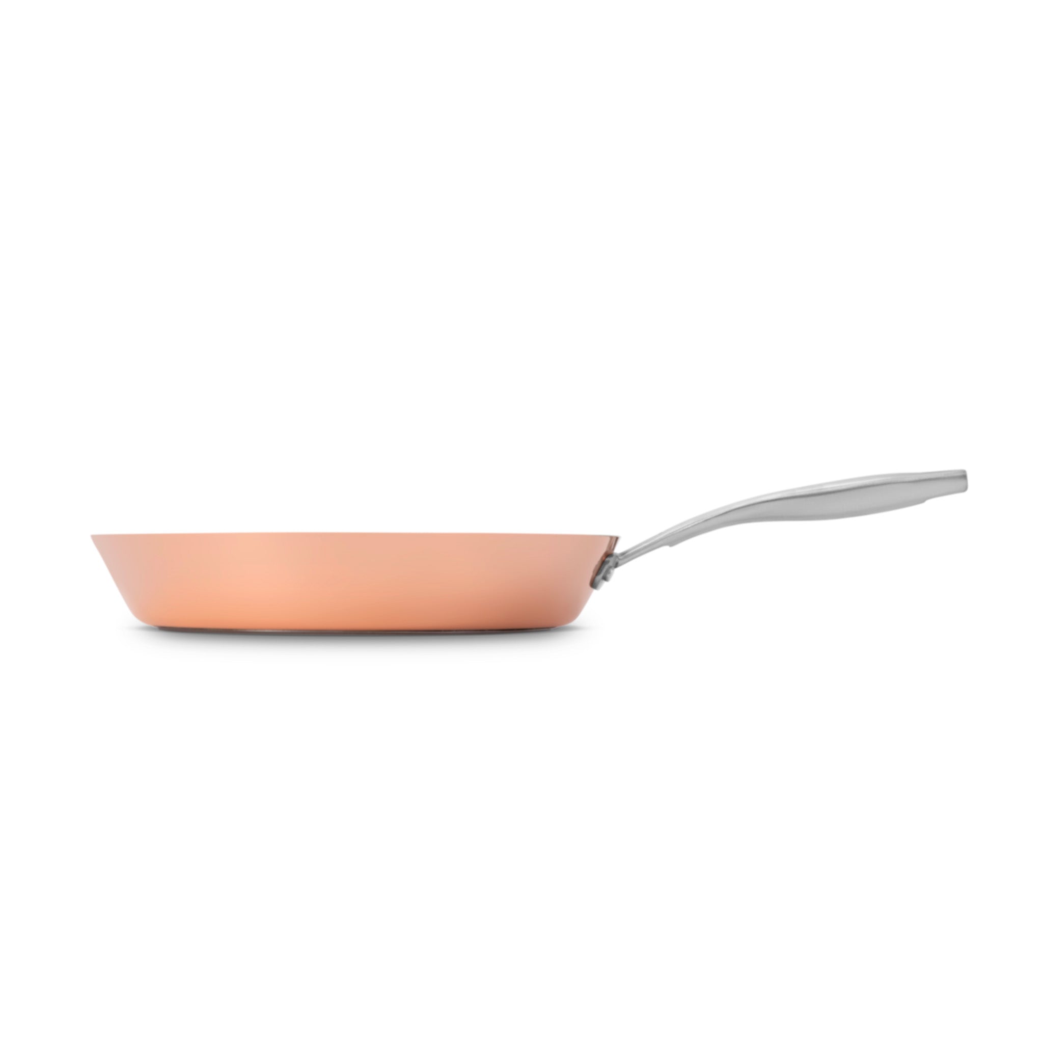 Měděná pánev Tria Copper v kombinaci s třívrstvou nerezovou ocelí Ø 28 cm 28 cm