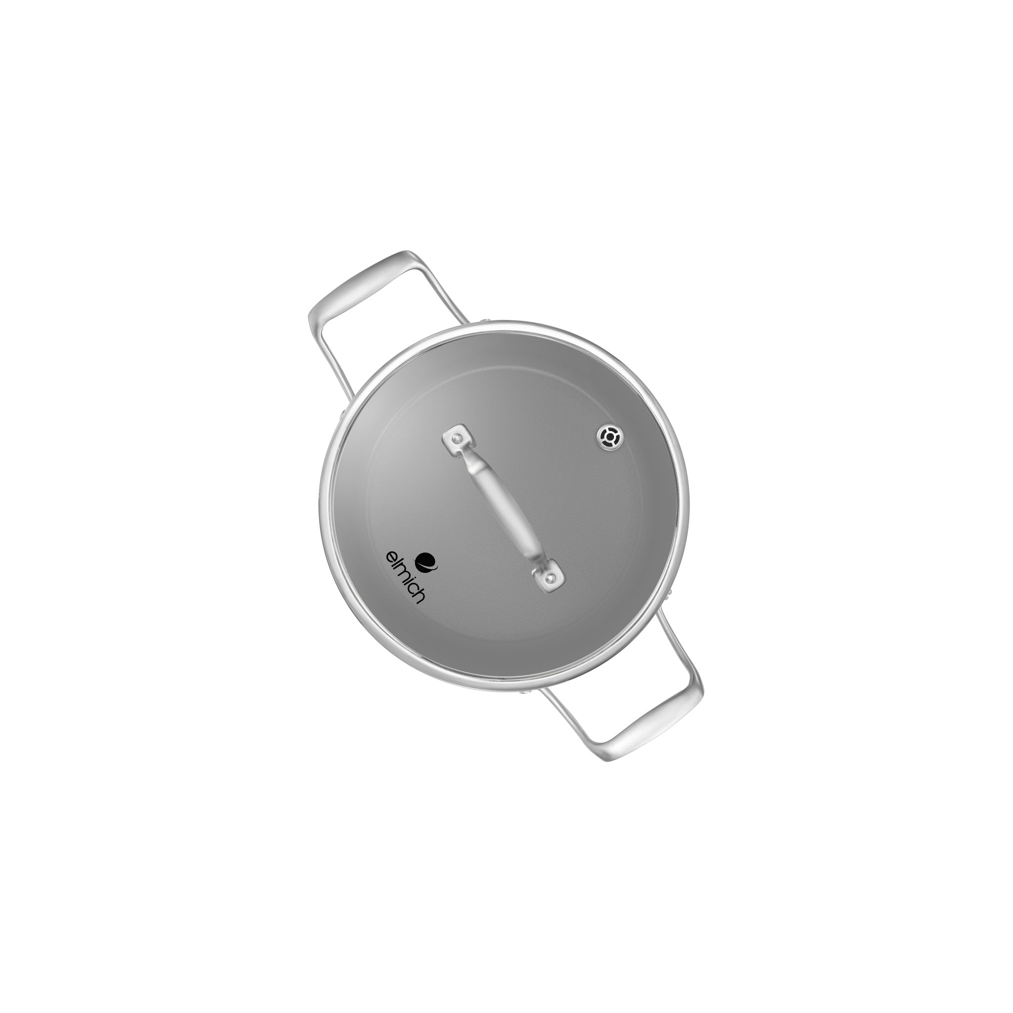 Hrnec Vital s keramickým povrchem Ø 18 cm (2.5L) tmavě šedá 18 cm (2.5 L) / Tmavě šedá