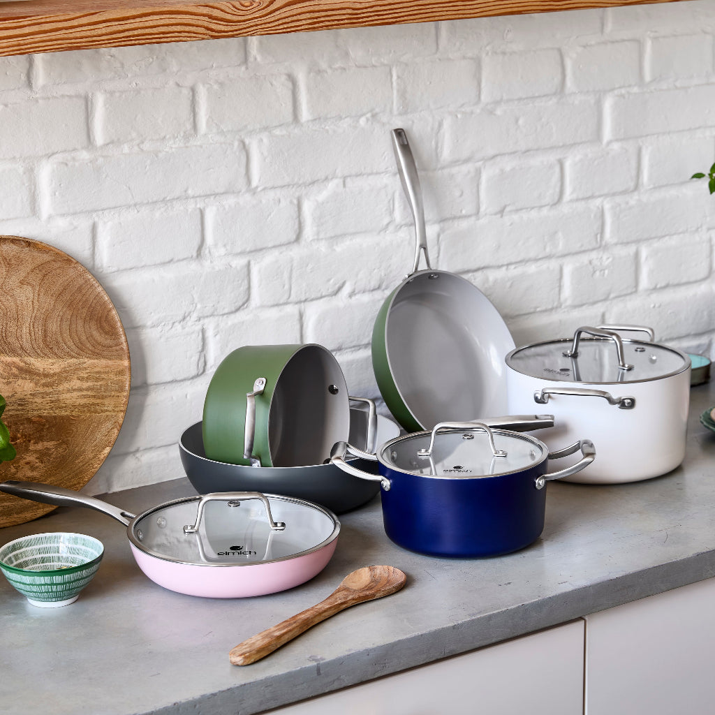 Hrnec Vital s keramickým povrchem Ø 20 cm (3.5L) krémově bílá 20 cm (3.5 L) / Krémově bílá