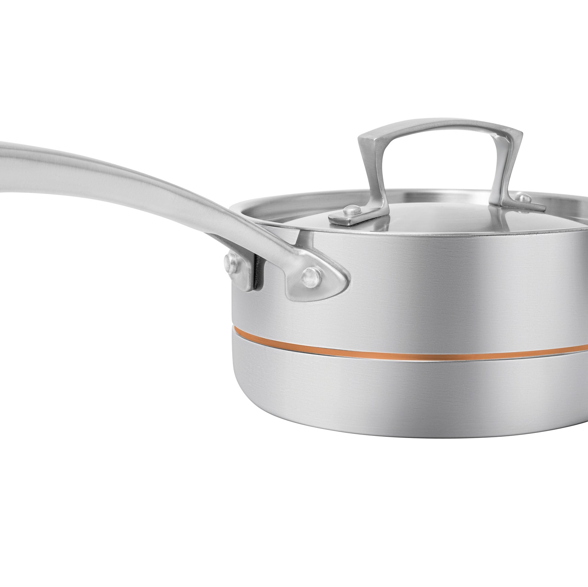 Nerezový hrnec Penta Copper s měděným jádrem pětivrstvá ocel Ø 18 cm (2.5L) 18 cm (2.5 L)