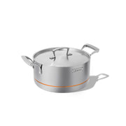 Nerezový hrnec Penta Copper s měděným jádrem pětivrstvá ocel Ø 18 cm (2.5L) 18 cm (2.5 L)