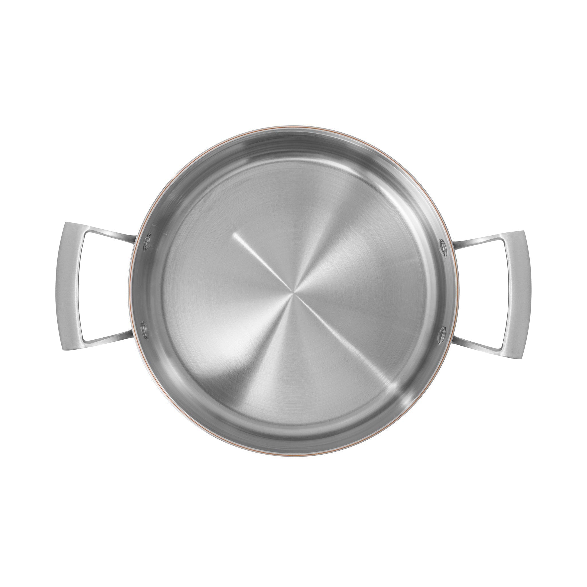 Nerezový hrnec Penta Copper s měděným jádrem pětivrstvá ocel Ø 24 cm (5.5L) 24 cm (5.5 L)