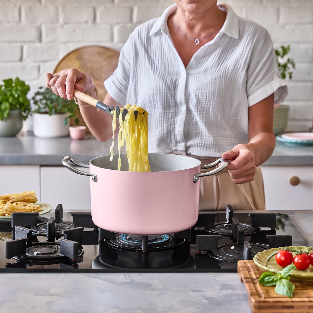 Hrnec Vital s keramickým povrchem Ø 24 cm (6.3L) růžová 24 cm (6.3 L) / Růžová