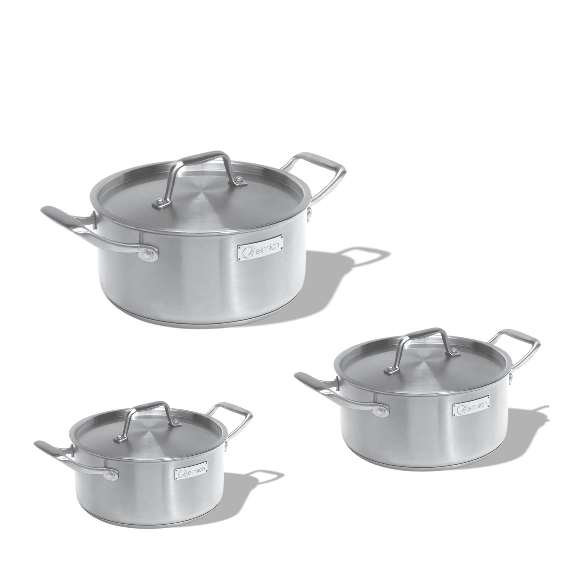 Sada nerezových hrnců Tria Plus 3 ks - Výhodné sady nádobí