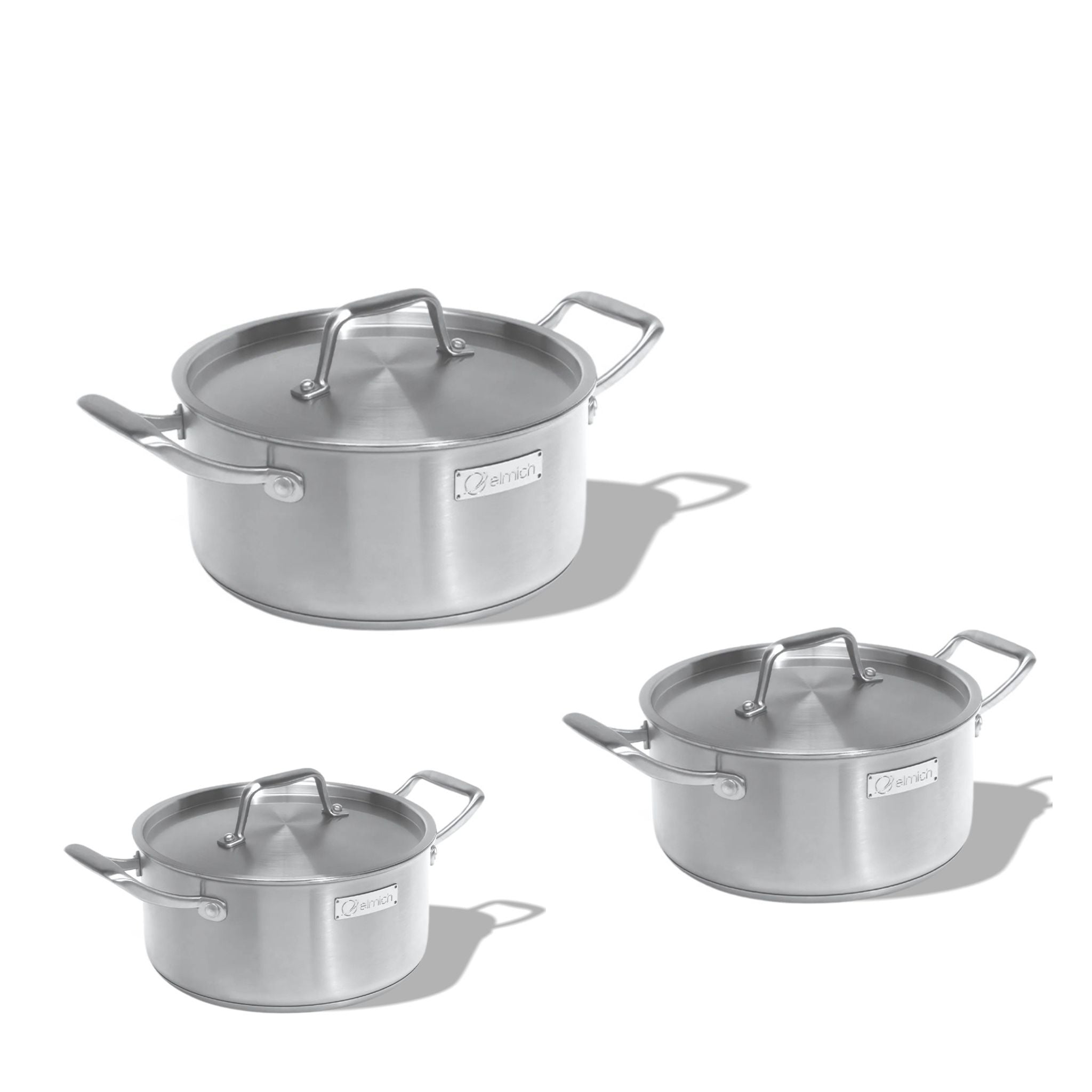 Sada nerezových hrnců Tria Plus 3 ks - Výhodné sady nádobí