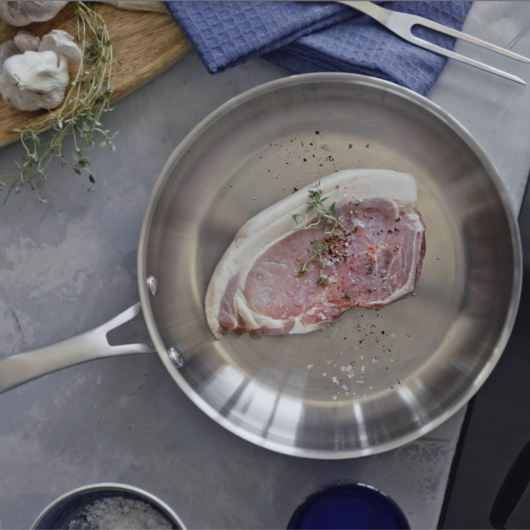 Nerezová pánev Tria Plus z třívrstvé oceli Ø 20 cm 20 cm