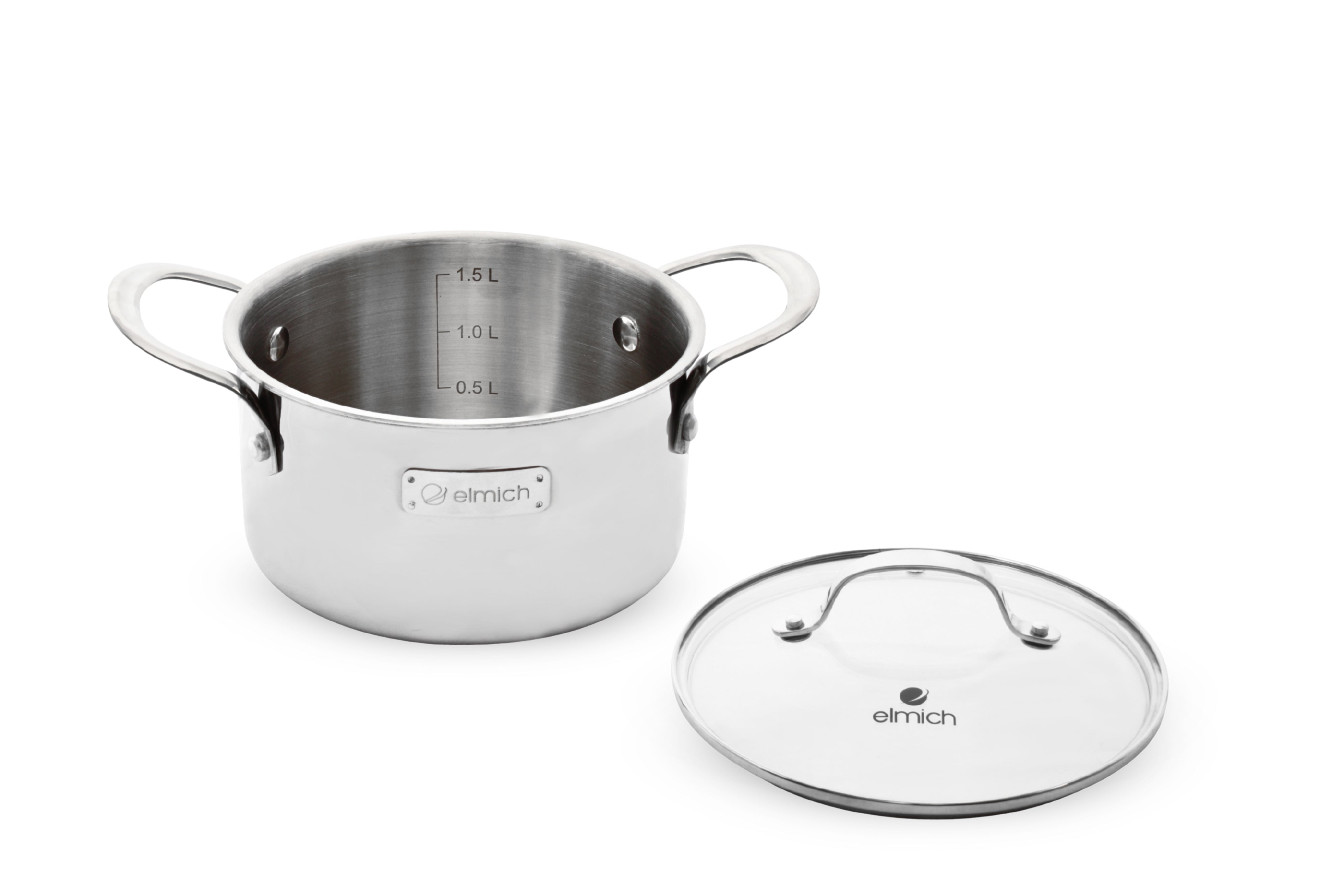 Třívrstvý nerezový hrnec na indukci Trimax 16 cm (2 l) - 16 cm (2 l)