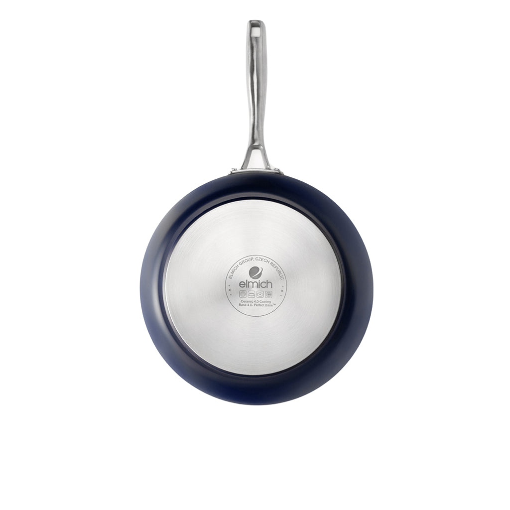 Wok pánev Vital s nepřilnavým keramickým povrchem Ø 26 cm tmavě modrá 26 cm / Tmavě modrá